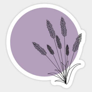 Lavender Sticker